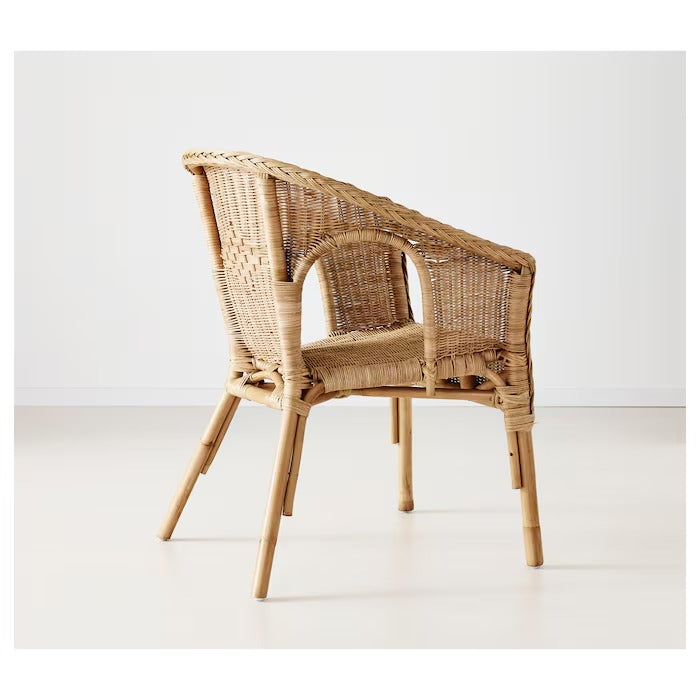 AGEN Chair, rattan/bamboo
