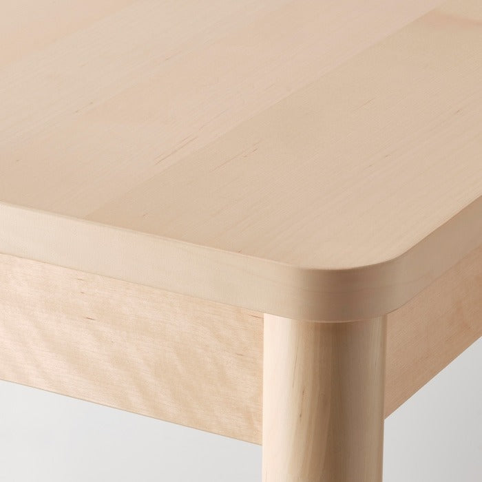NILSOLLE Bar stool, birch, 74 cm