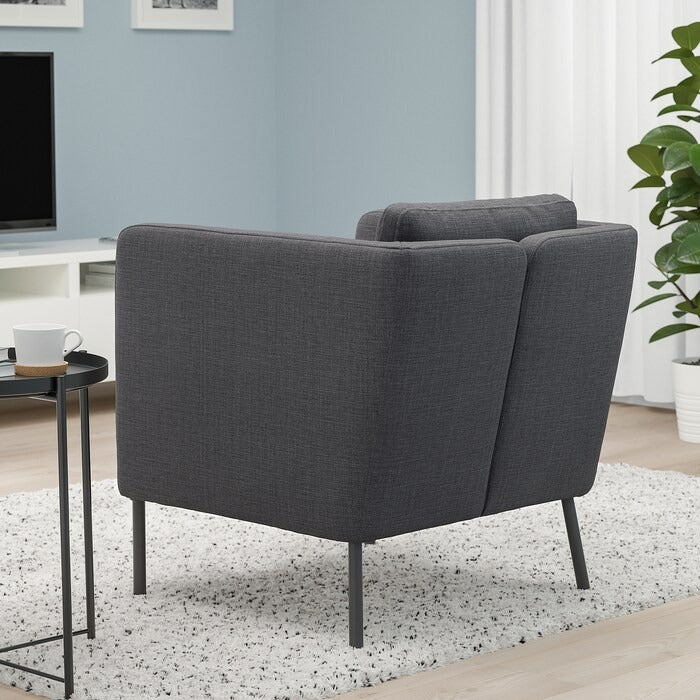 EKERÖ Armchair, Skiftebo dark blue