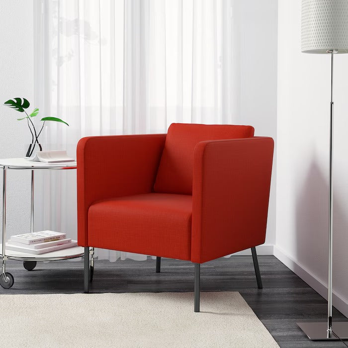 EKERÖ Armchair, Skiftebo dark blue