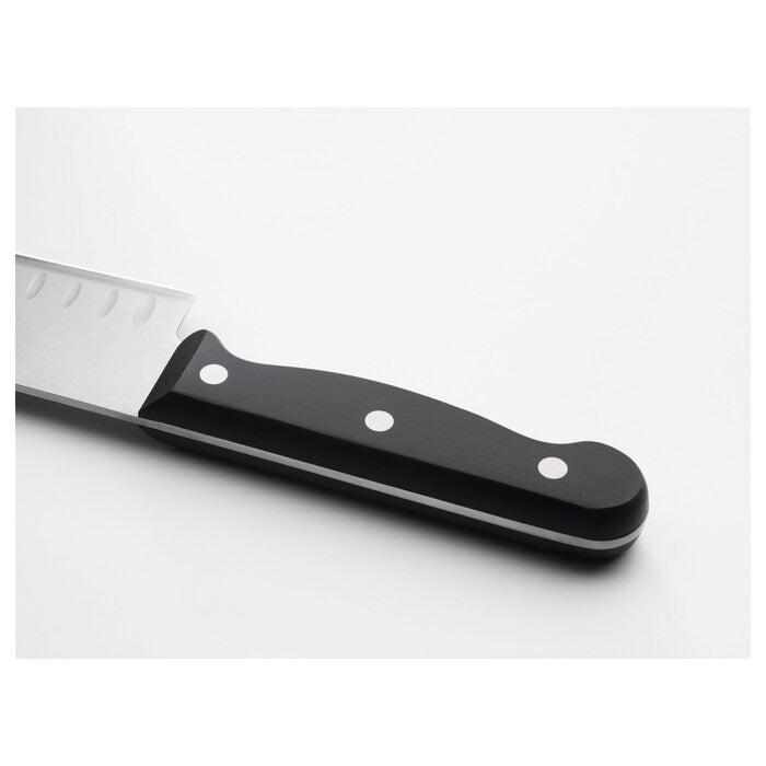 VARDAGEN Vegetable knife, dark grey, 16 cm