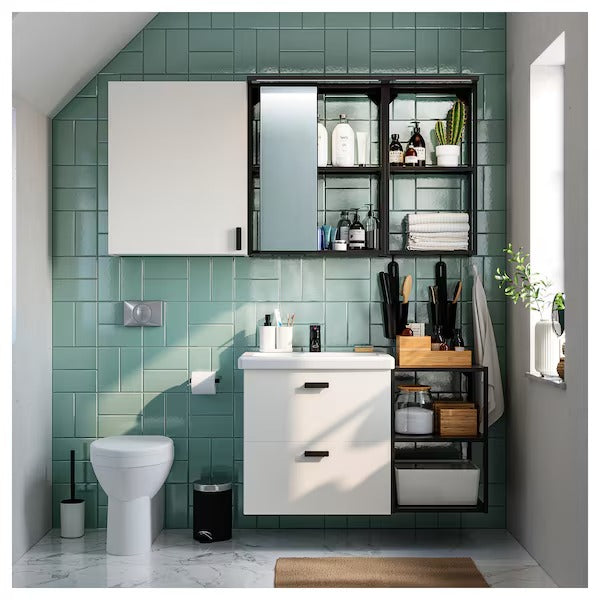 SILVERGLANS LED bathroom lighting strip, dimmable white, 40 cm