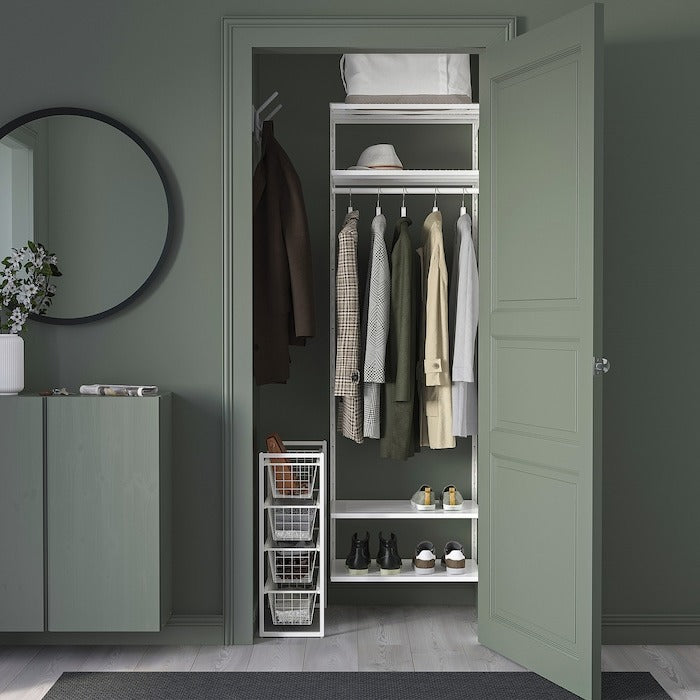 JONAXEL Storage combination, white, 25x51x70 cm