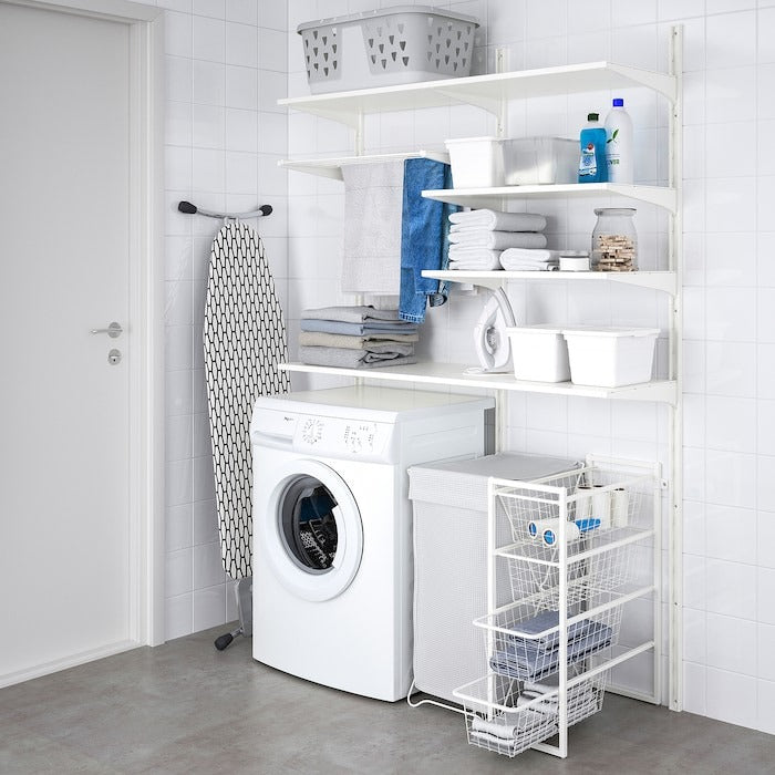 JONAXEL Storage combination, white, 25x51x70 cm