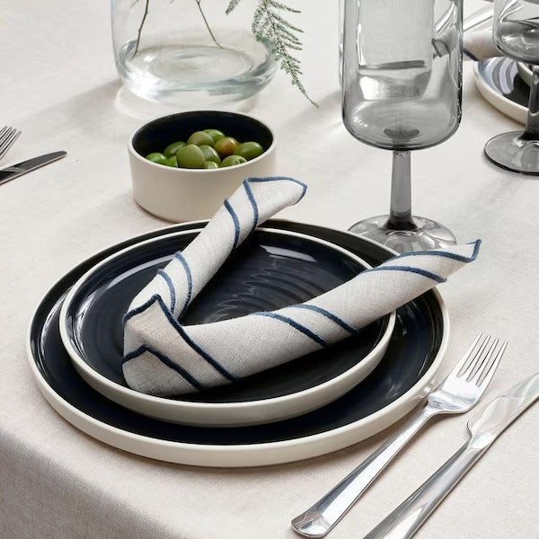 OMBONAD Napkin, natural colour/beige, 35x35 cm