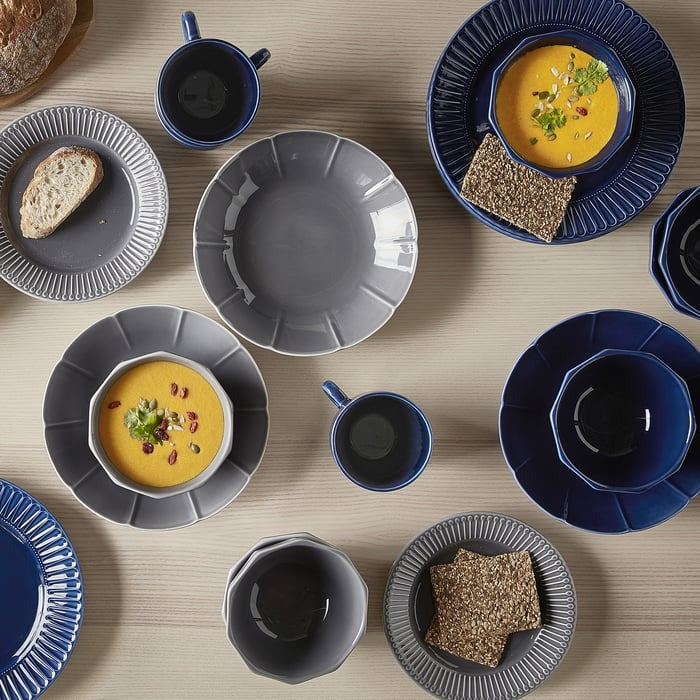 STRIMMIG Bowl, stoneware Blue , 15 cm