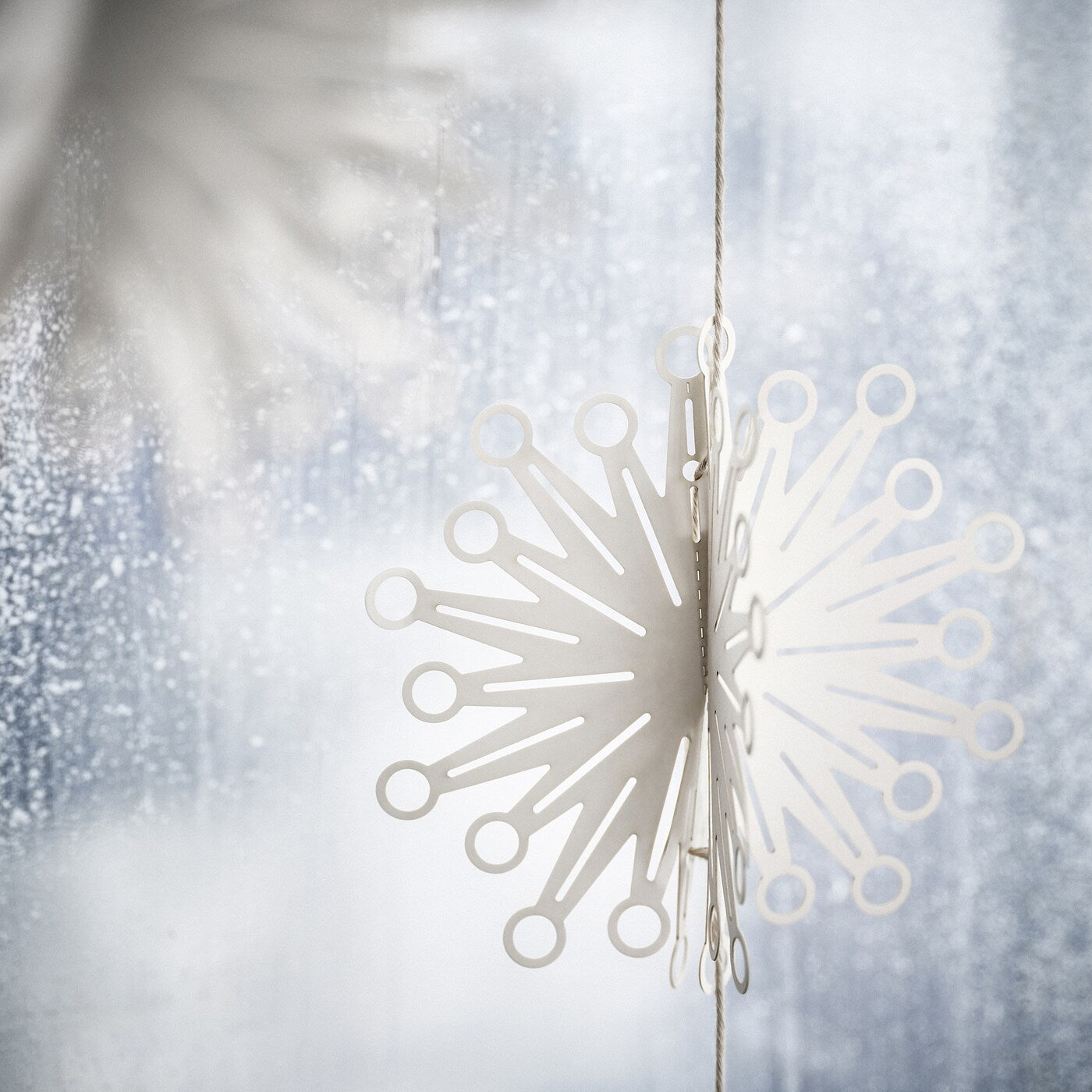 FRÖJDA Garland, white, 3.0 m
