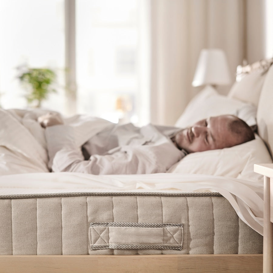 VATNESTRÖM Pocket sprung mattress, extra firm/natural, 150x200 cm