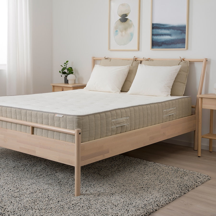VATNESTRÖM Pocket sprung mattress, extra firm/natural, 150x200 cm