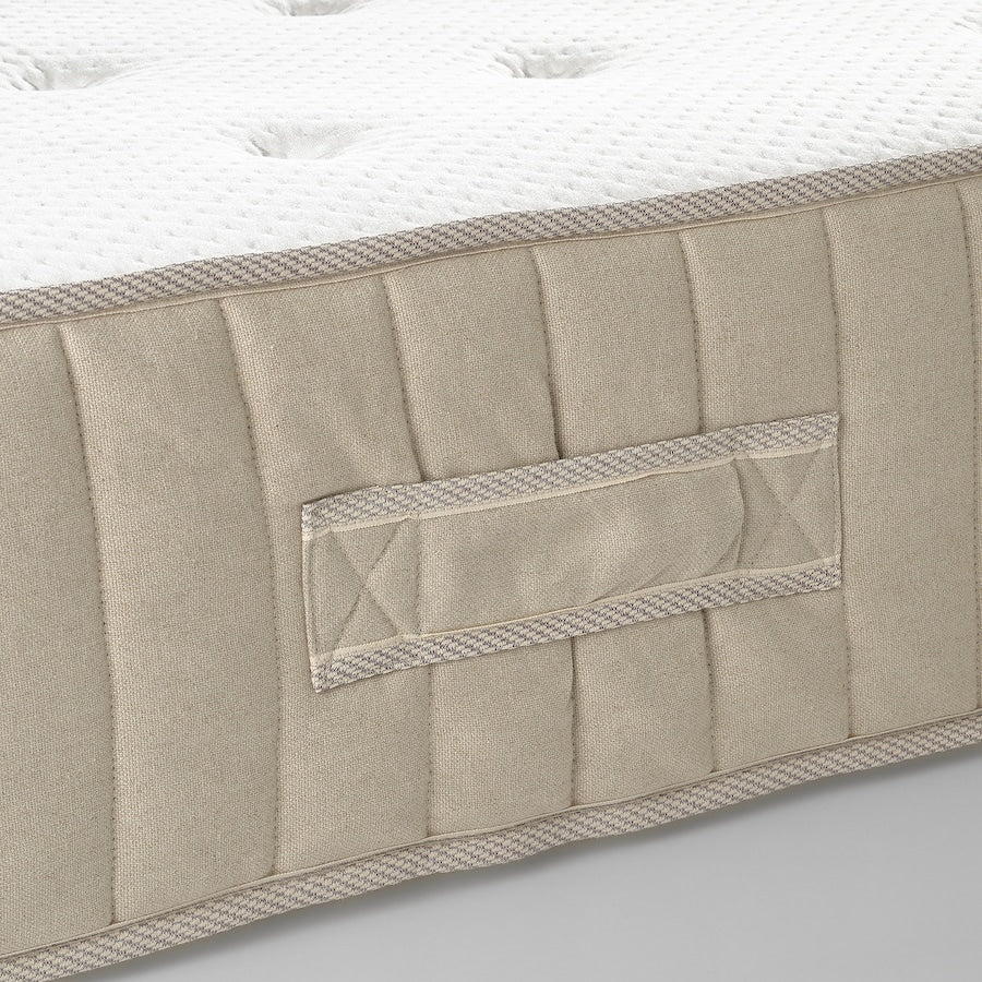 VATNESTRÖM Pocket sprung mattress, extra firm/natural, 150x200 cm