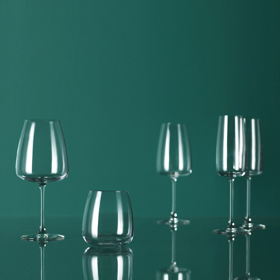 DYRGRIP Red wine glass, clear glass, 58 cl