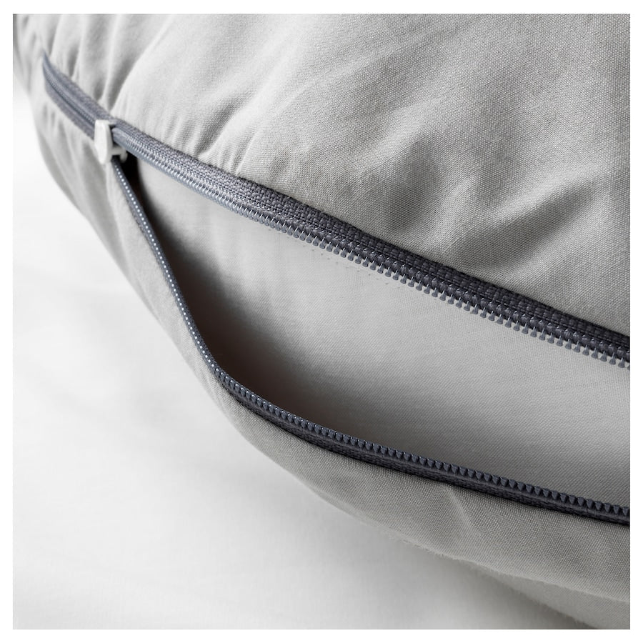 LEN Nursing pillow, grey, 60x50x18 cm