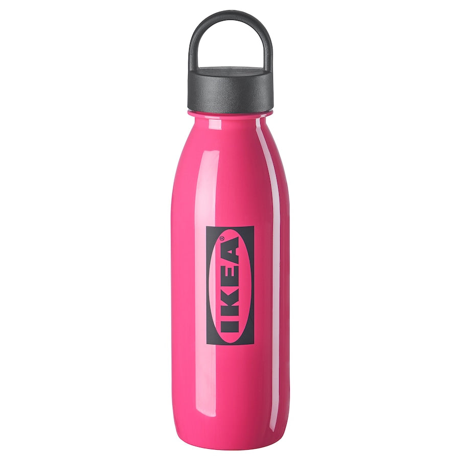 AURTIENDE Water bottle, pink, 0.5 l