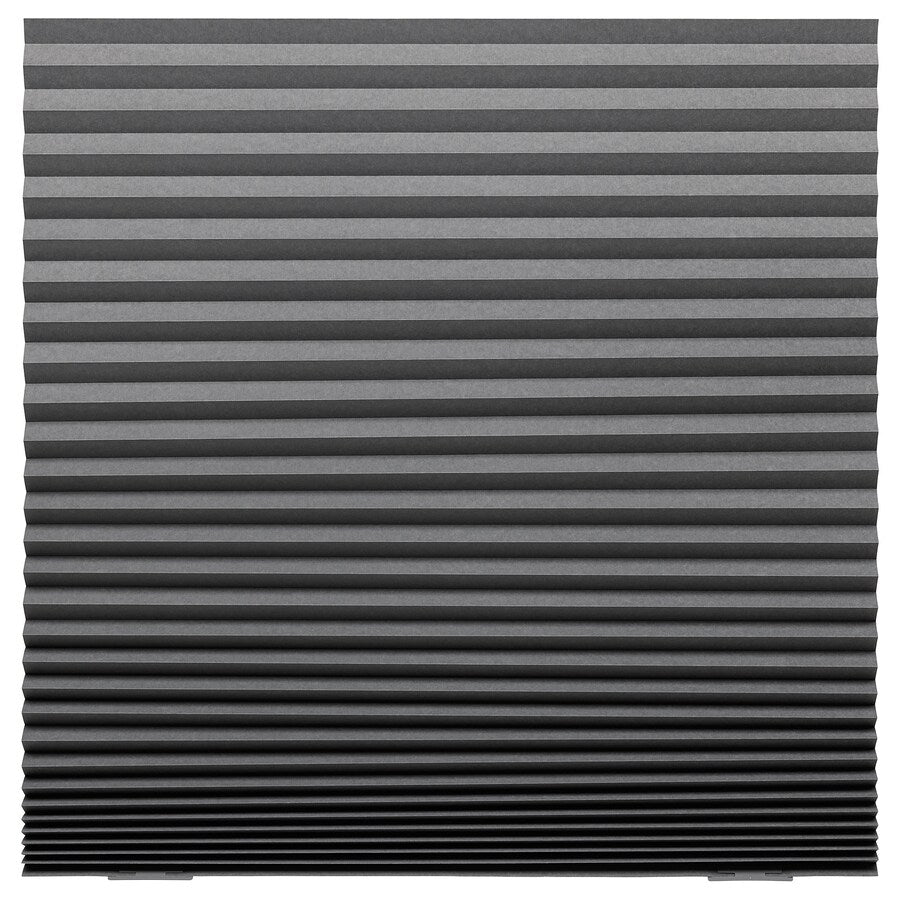 SCHOTTIS Block-out pleated blind, dark grey, 100x190 cm