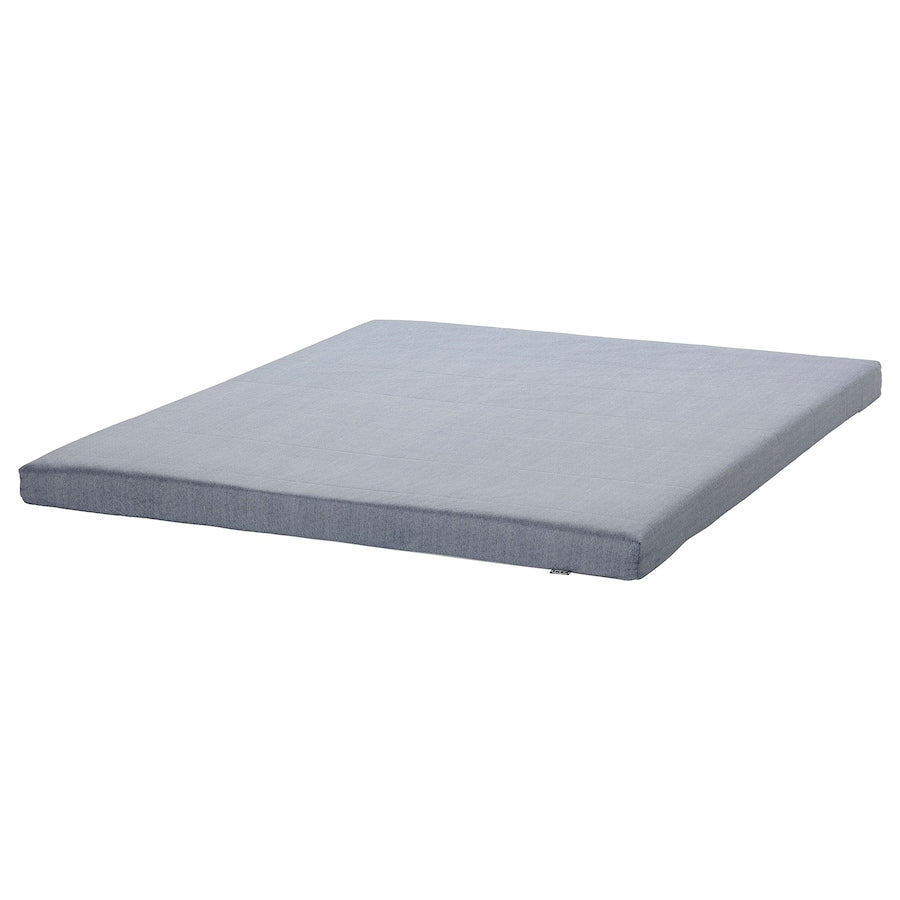 ÅGOTNES Foam mattress, firm/light blue, 80x200 cm