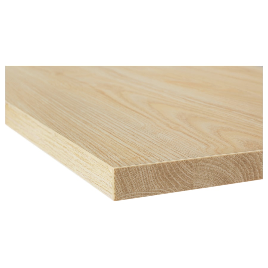 EKBACKEN Worktop, concrete effect/laminate, 246x2.8 cm