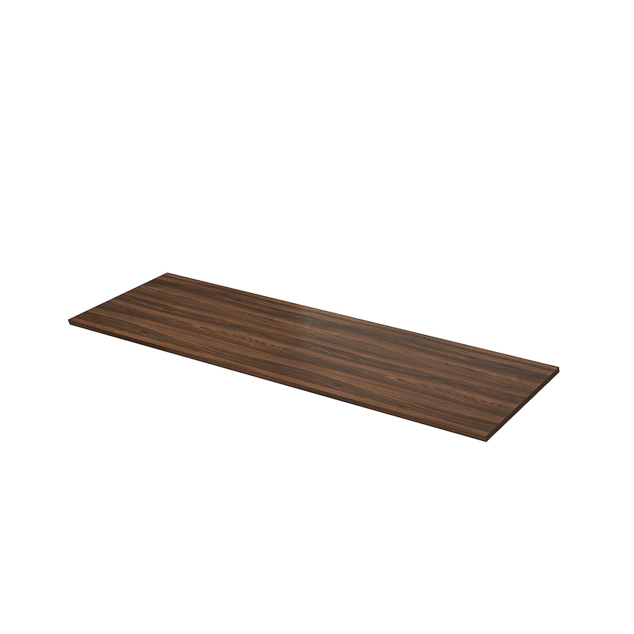 EKBACKEN Worktop, concrete effect/laminate, 246x2.8 cm