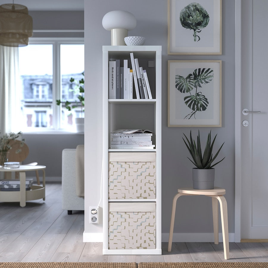 DRÖNA Box, white, 33x38x33 cm