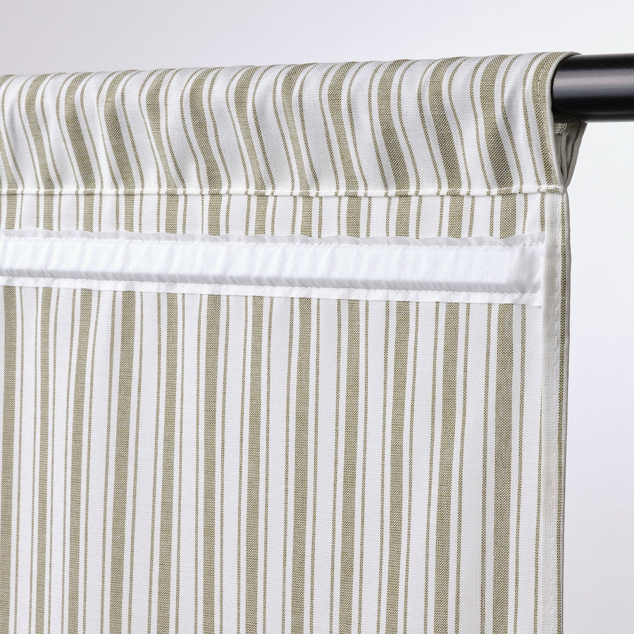 RINGBLOMMA Roman blind, beige, 80x160 cm