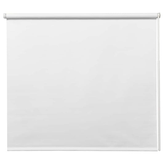FRIDANS Block-out roller blind, white, 140x195 cm
