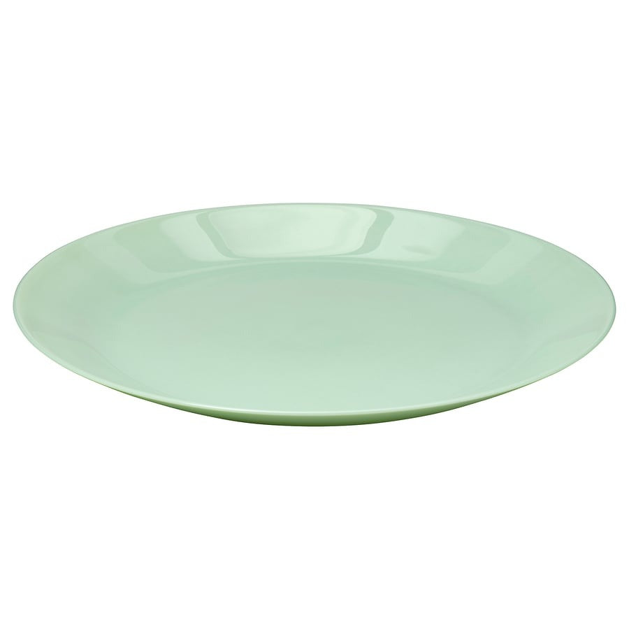 OFTAST Plate, light green, 25 cm