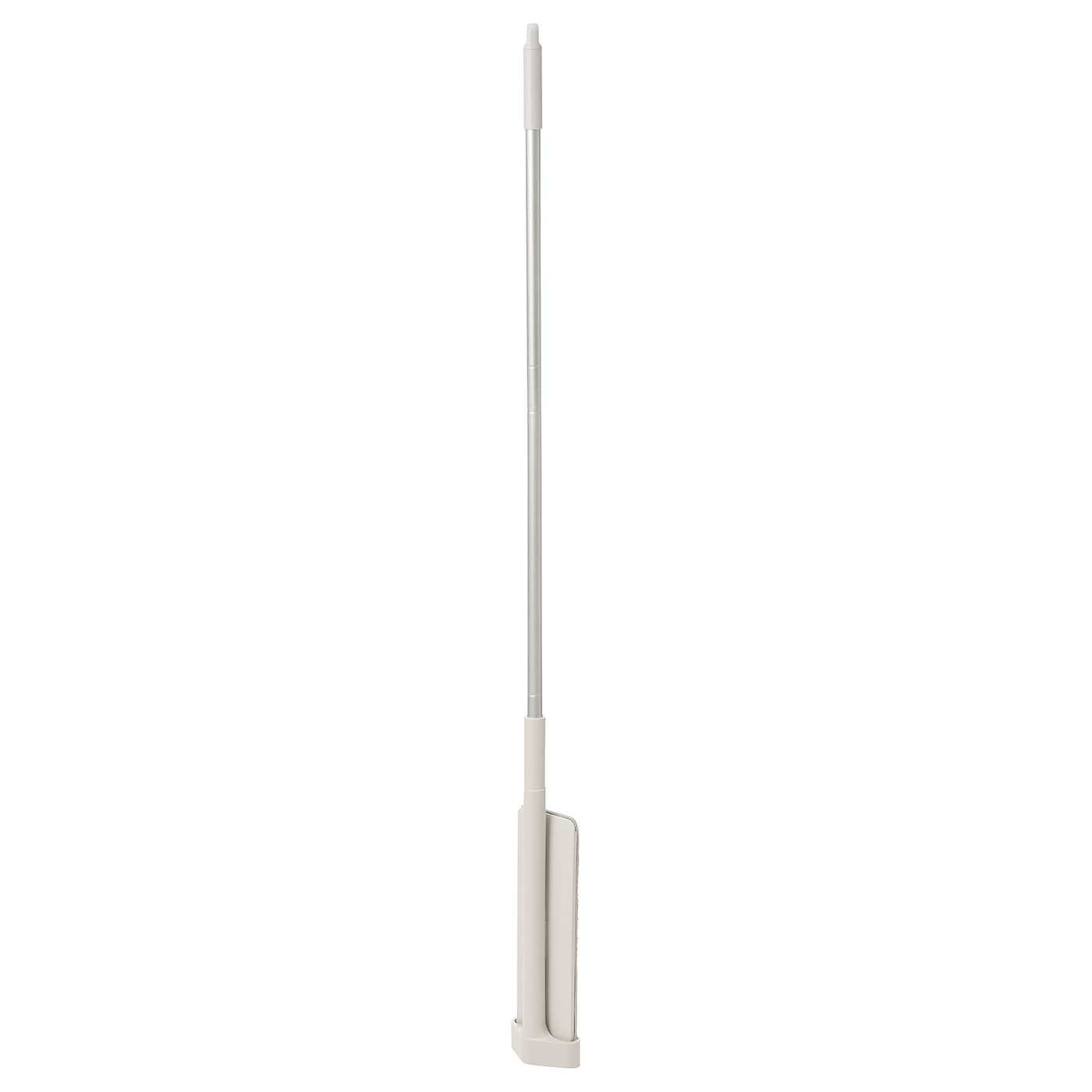 PEPPRIG Squeeze-clean flat mop, grey, 12x37 cm