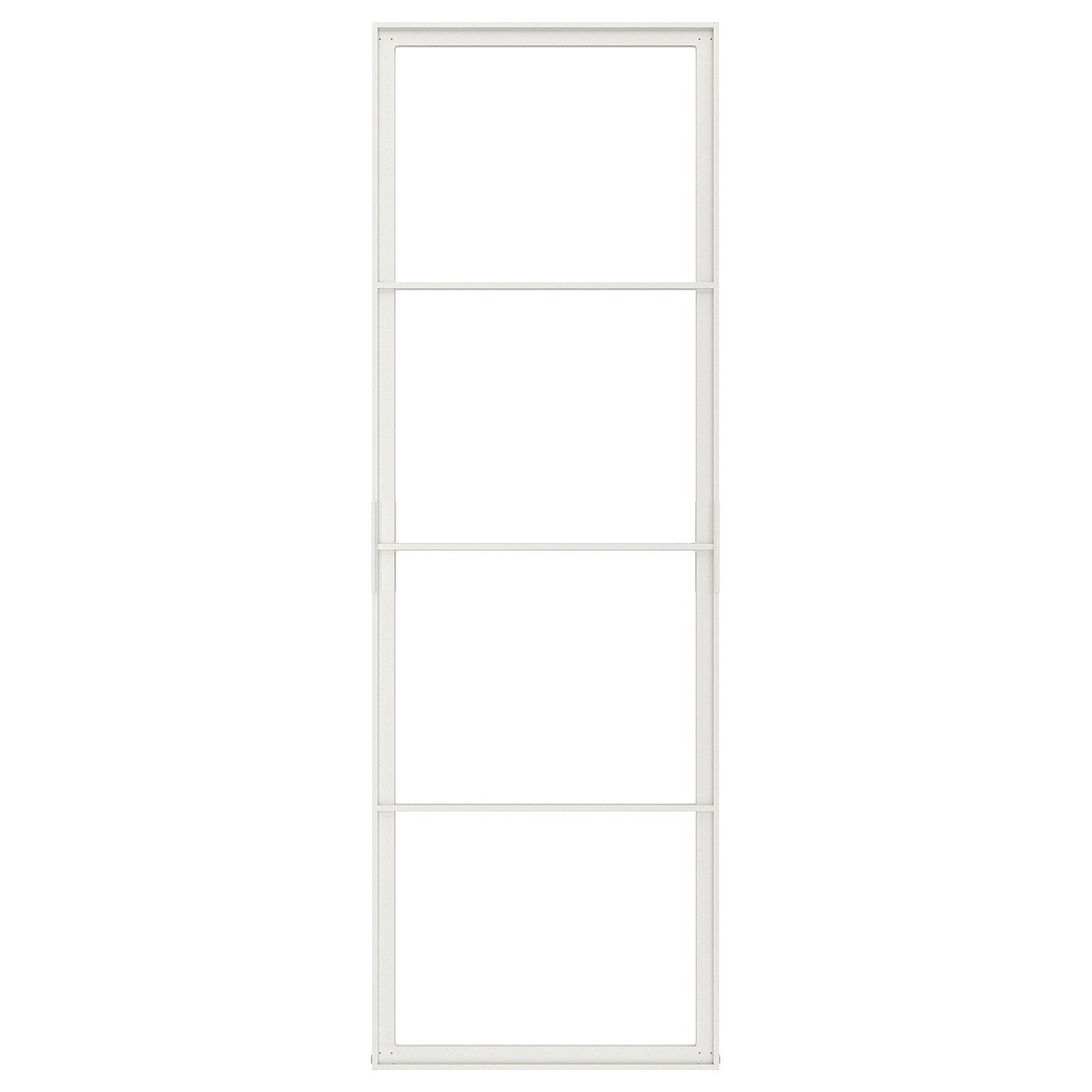 SKYTTA Sliding door frame, white, 77x231 cm
