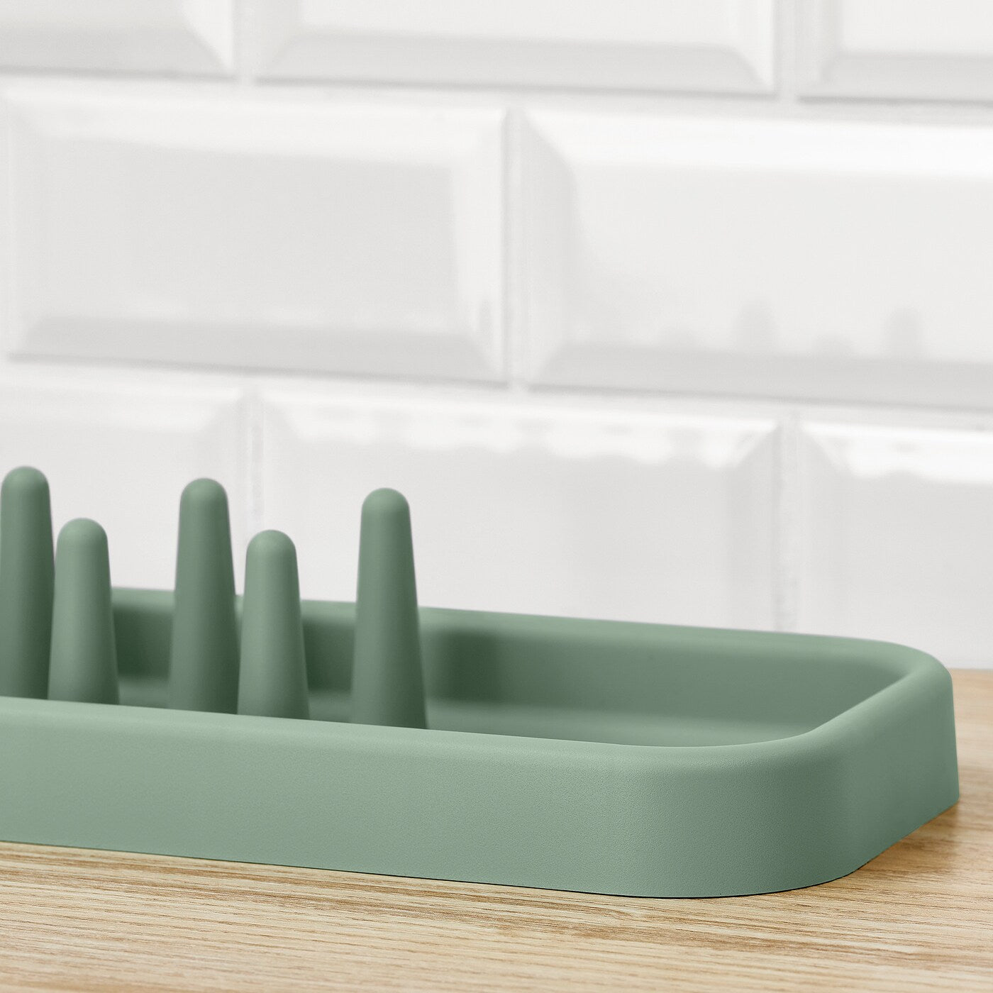 STÄMLING Dish drainer, off-white, 48 cm