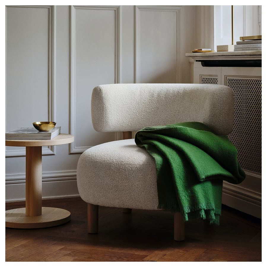 STOCKHOLM 2025 Armchair, Djurmo grey/white