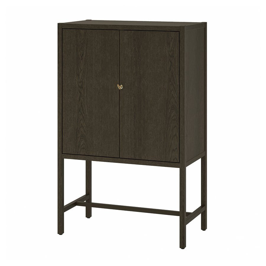 STOCKHOLM 2025 Cabinet with 2 doors, green, 80x40x126 cm
