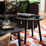 STOCKHOLM 2025 Rug, flatwoven, white/brown/light blue handwoven, 240x350 cm