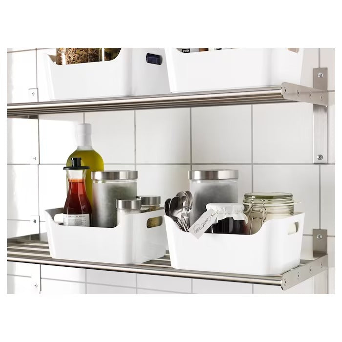 VARIERA Box, white, 24x17 cm