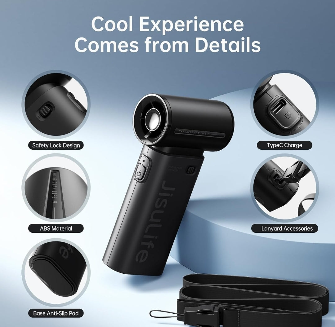JisuLife Life9 5000mAh Handheld Fan