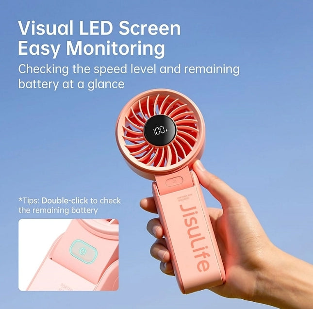 JISULIFE HANDHELD FAN LIFE7 (5000MAH)