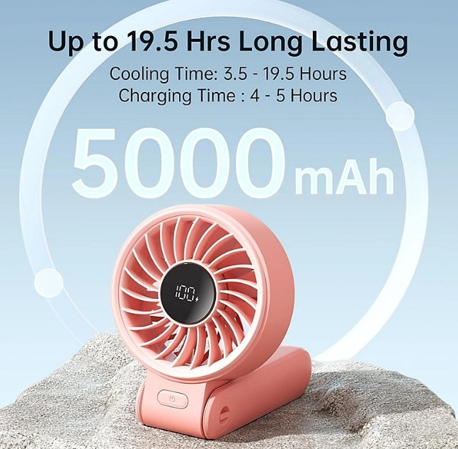 JISULIFE HANDHELD FAN LIFE7 (5000MAH)