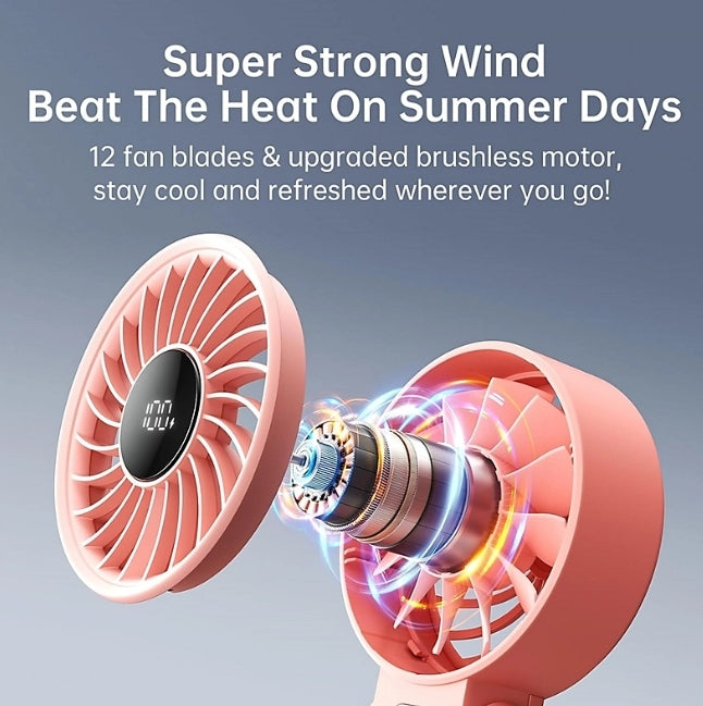 JISULIFE HANDHELD FAN LIFE7 (5000MAH)