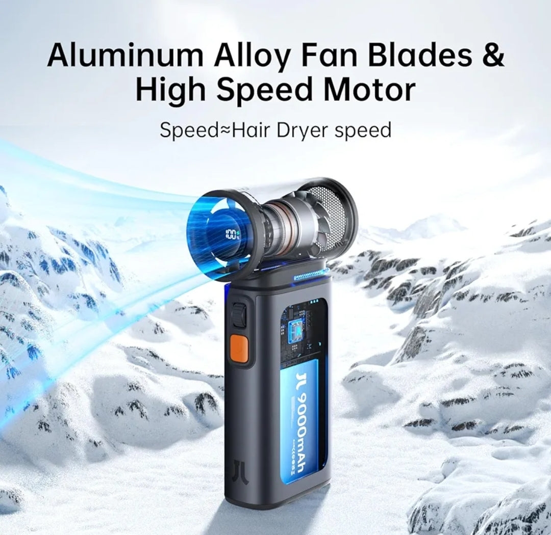 JISULIFE Handheld Fan Ultra1 , 9000 mAh