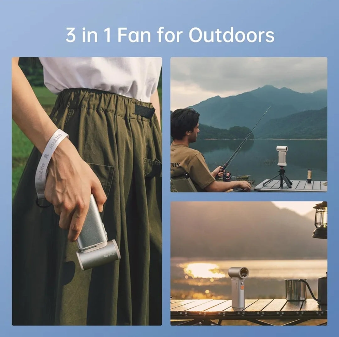 JISULIFE Handheld Fan Ultra1 , 9000 mAh