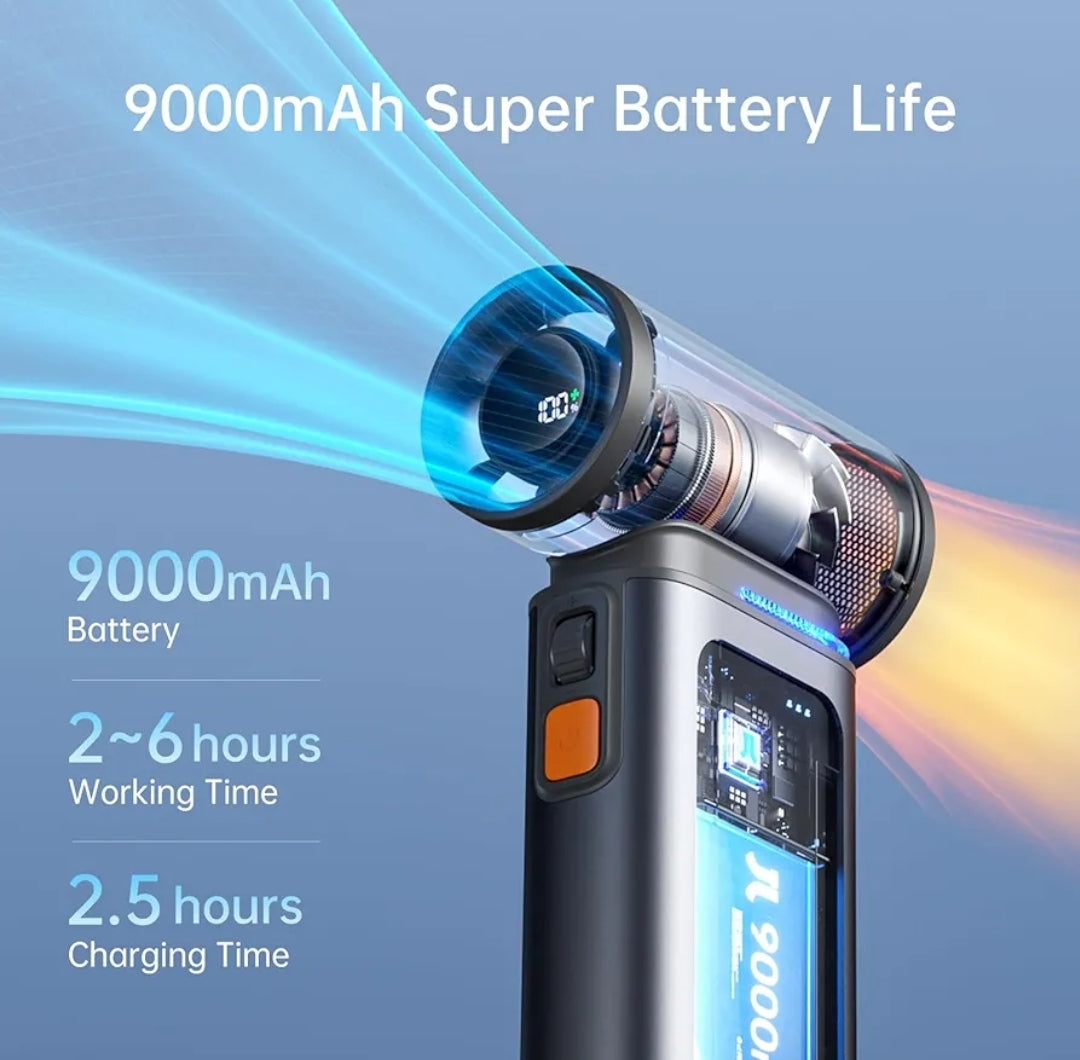 JISULIFE Handheld Fan Ultra1 , 9000 mAh