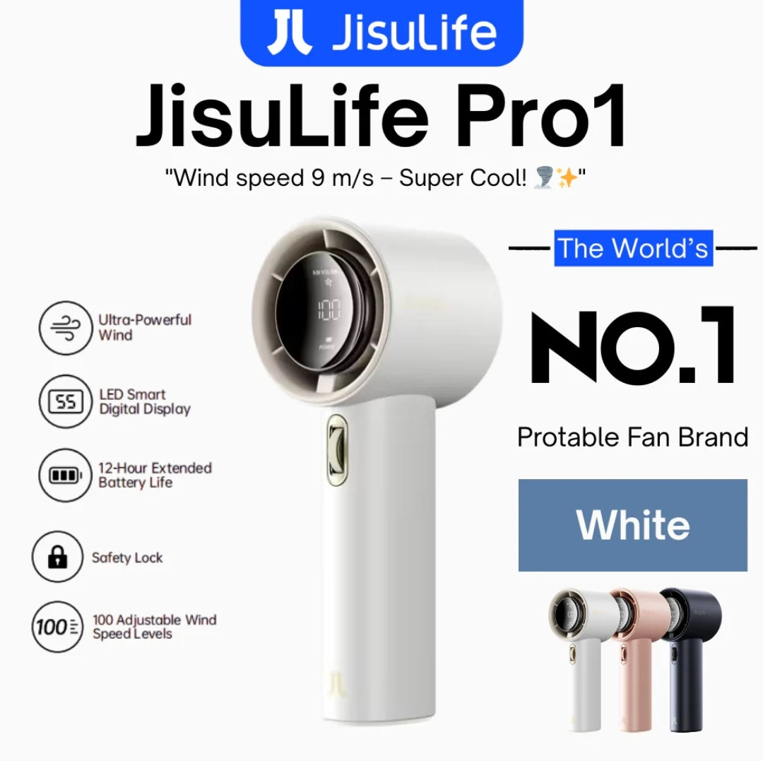 JisuLife - Handheld Fan Pro 1 ,3600mAh