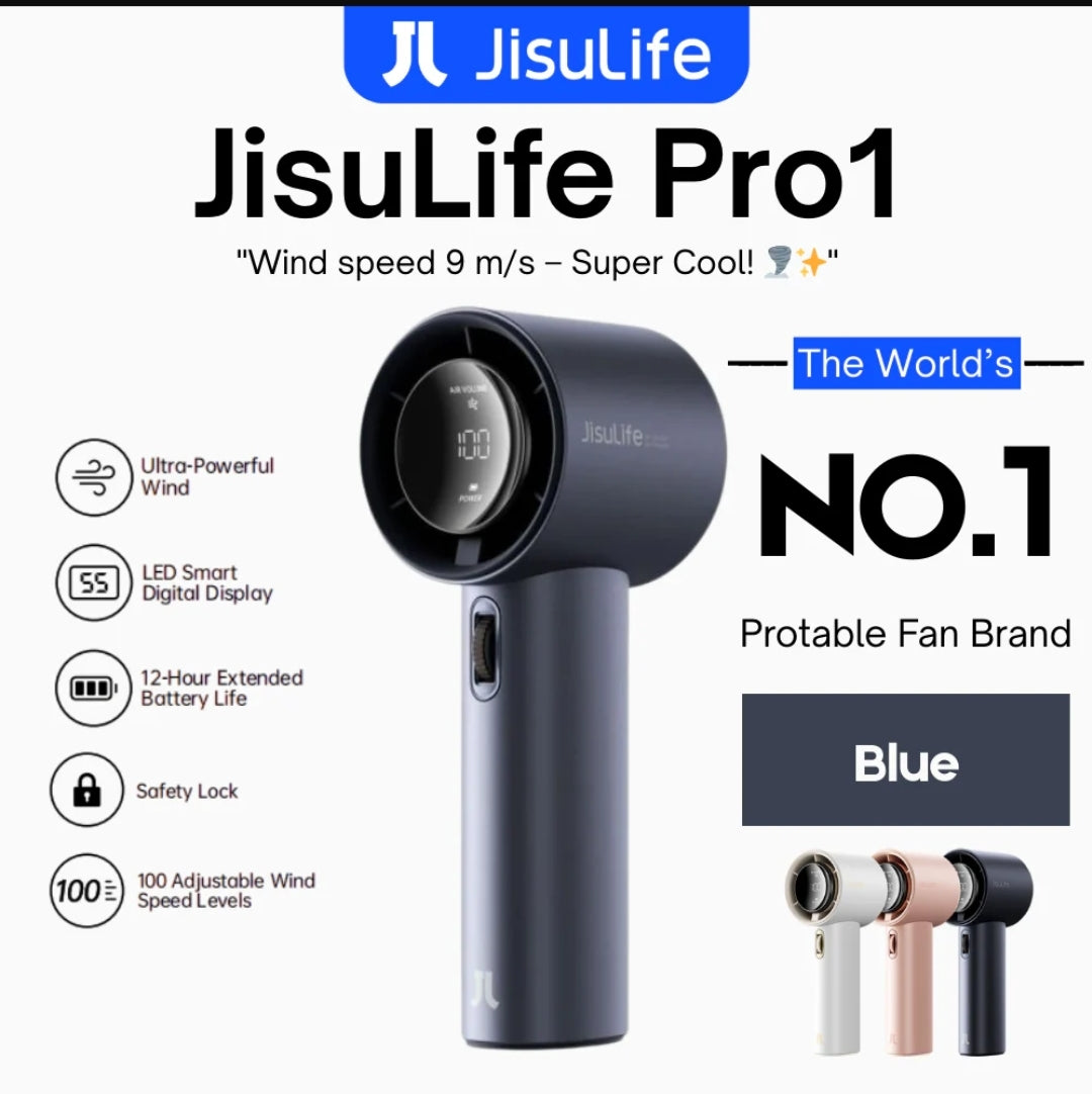 JisuLife - Handheld Fan Pro 1 ,3600mAh
