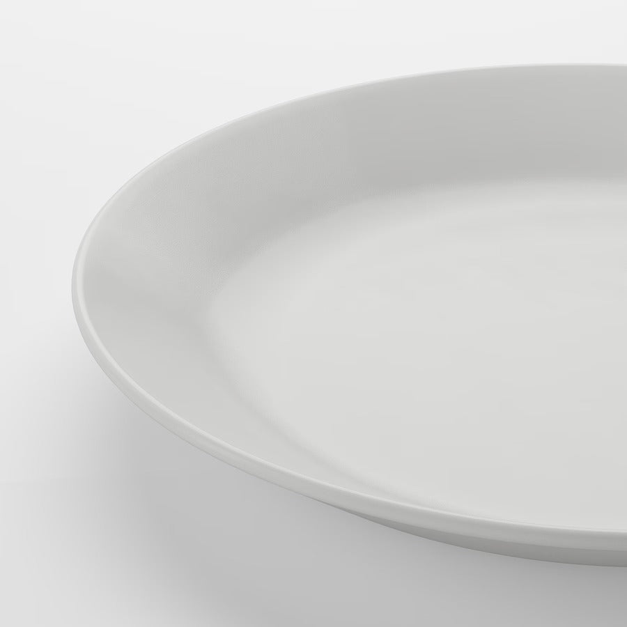 OFTAST Plate, white, 19 cm