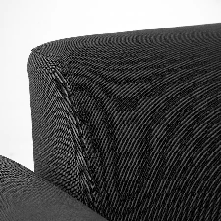 HEMLINGBY 2-seat sofa, Knisa dark grey