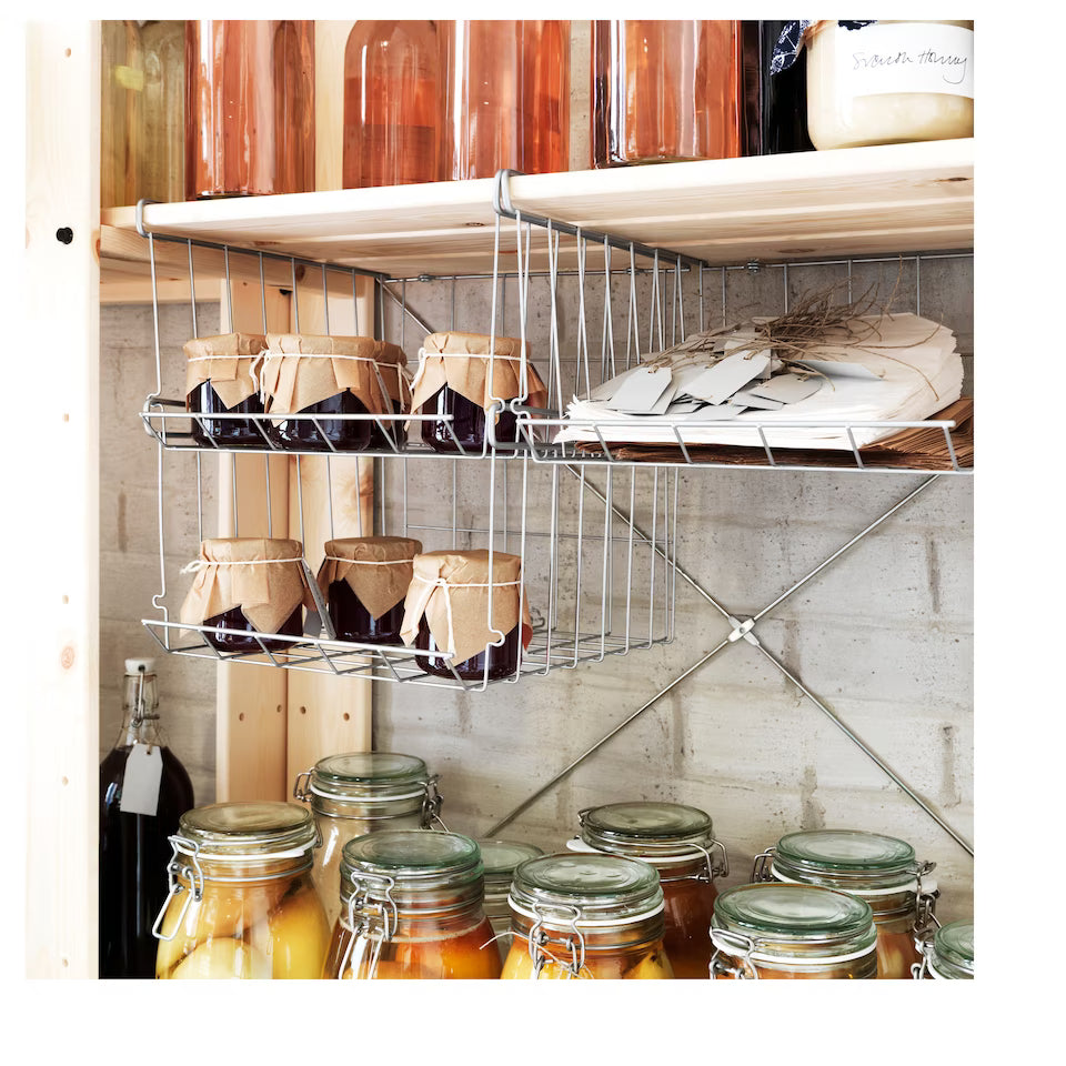 KORKEN Jar with lid, clear glass, 1.8 l