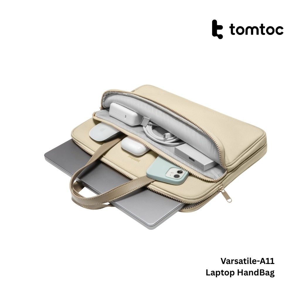 Tomtoc - Versatile-A11 Laptop Handbag ( 13.5 -14 Inch ) - Khaki