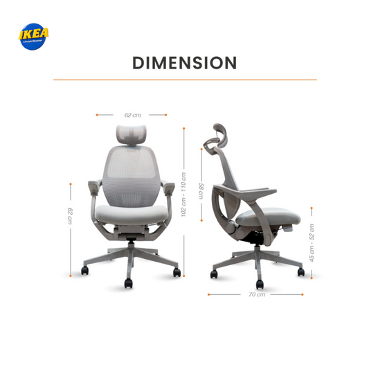 ERGOTREND Ergomatic plus, Ergotrain health chair, Ergomatic Plus model