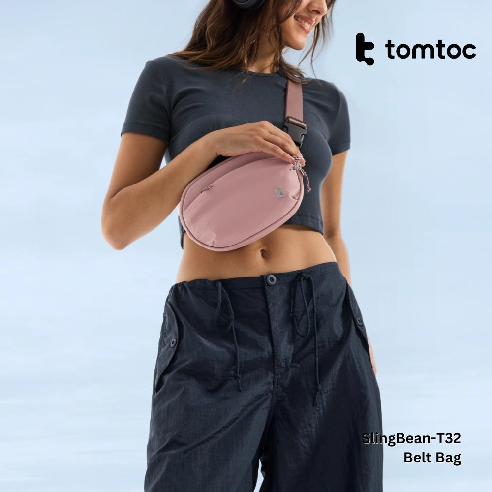 Tomtoc - SlingBean-T32 Belt Bag ( 1.5L ) - Pink