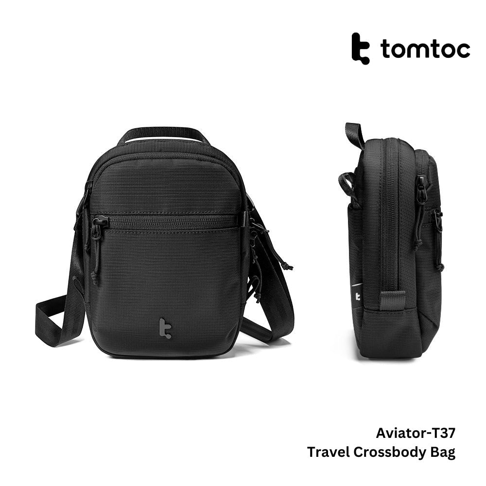 Tomtoc - Aviator-T37 Travel Crossbody Bag ( 1.3L ) - Black