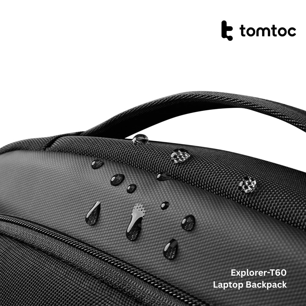 Tomtoc - Explorer-T60 Laptop Backpack ( 16 Inch / 22.5L ) - Black