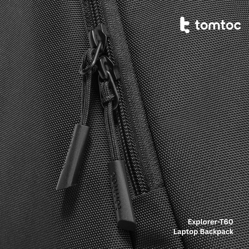 Tomtoc - Explorer-T60 Laptop Backpack ( 16 Inch / 22.5L ) - Black